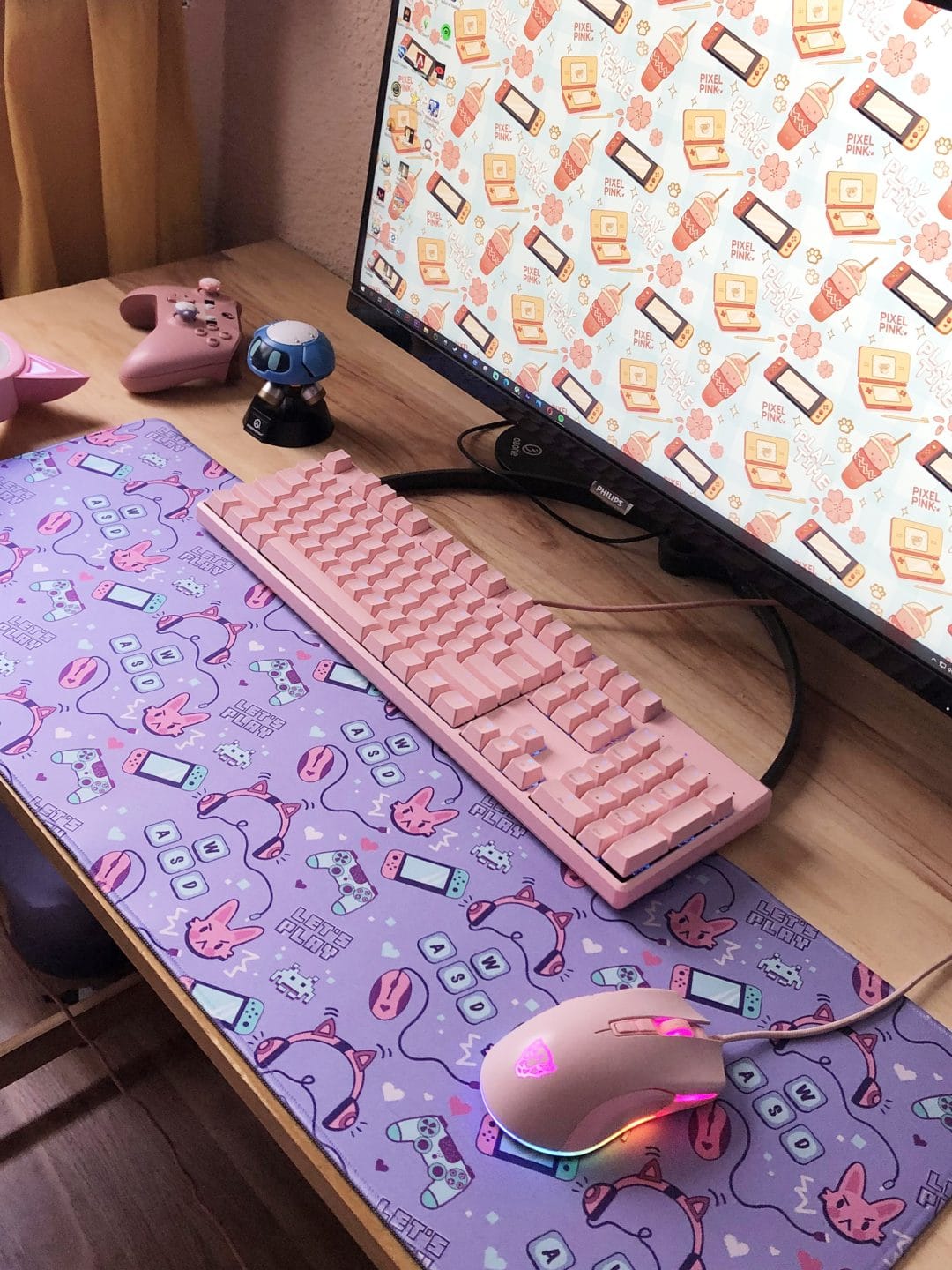 alfombrilla morada, alfombrilla consolas, purple mousepad, alfombrilla gamer, alfombrilla grande, alfombrilla larga, alfombrilla xl, alfombrilla de ratón, alfombrillas bonitas, cute mousepad, kawaii mousepad