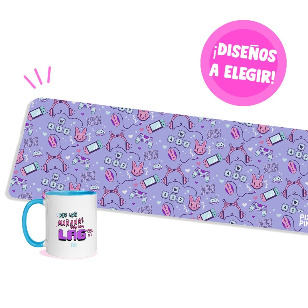 Pack Alfombrilla + Taza